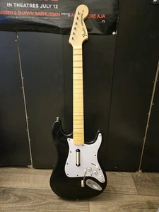 Wii Rock Band Harmonix 19091 Wireless Gitarre - Schwarz - Ungetestet - Bild 1 von 2