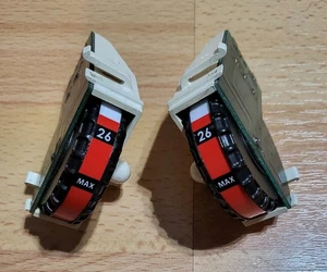 Regler Stellrad Heizung Heizungsregler Temperatur Mercedes W126 1268200103 li+re - Bild 1 von 5