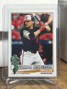 Gunnar Henderson 2025 Topps Heritage #76R-17 1976 Redefined Baltimore Orioles - Picture 1 of 2