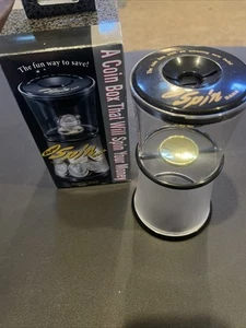 Tenyo Super Spin Bank mit Box Made In Japan Fun Coin Bank - Bild 1 von 6