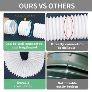 Gutter Gutter Extension Flexible Gutter Extension Downpipe Gutter Connector - Picture 1 of 20