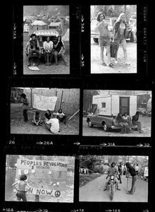 1970 Powder Ridge Cancelled Rock Concert Middlefield CT 35mm 6 Negative Lot C4 - Picture 1 of 1