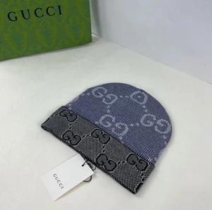 Gucci Reversible Beanie (M) - GG - Picture 1 of 1
