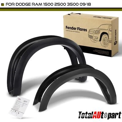 Guardabarros delantero y trasero estilo fábrica 4 piezas para Dodge Ram 1500 09-10 2500 3500 Foto 1 de 4