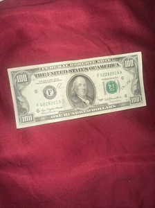 100 dollar bill note series 1977 - Picture 1 of 3