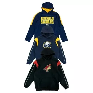 NHL Team Logo Performance Pullover Hoodie Fleece Jungen Jugend Gr. (4-18) XS-XL - Bild 1 von 4