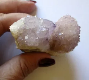 Spirituosenquarz Kaktus Amethyst aus Südafrika - Bild 1 von 7