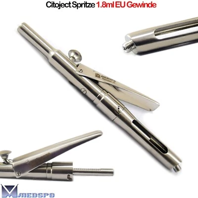 MEDSPO Zahnanästhesie Citoject Spritze Intraligamentäre Anästhesie Sintraject 1,8 ml CE