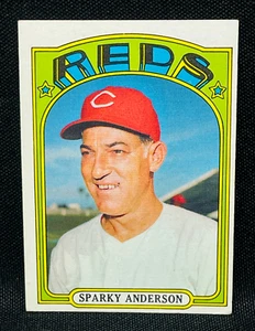 1972 Topps Baseball - SPARKY ANDERSON #358 - CINCINNATI REDS - Picture 1 of 2