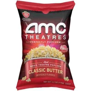 AMC Theatres Listo para Comer Palomitas de Maíz, Mantequilla Clásica - Imagen 1 de 4