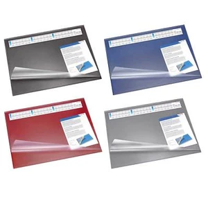 Läufer Schreibtischunterlage SYNTHOS, 65 x 52 cm mit Vollsichtfolie rutschfest - Bild 1 von 5