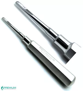 Ascensori dentali dritti 4 mm punta radice strumenti chirurgici - Foto 1 di 3