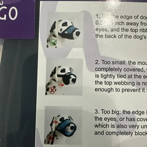 Máscara de hocico suave para perro nueva en paquete talla XL de Tarpetgo. Y S. Y L - Imagen 1 de 2