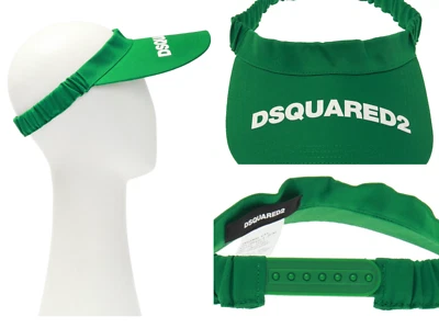 Dsquared2 Unisex Icónico Logo-Parche Visera Gorra Tenis Golf Sombrero Parasol Foto 1 de 4
