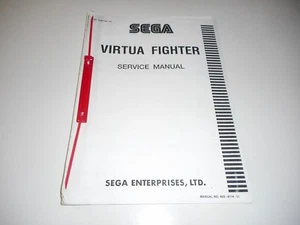 Manuale di servizio per macchine video Sega Virtua Fighter - Foto 1 di 1