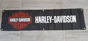 Harley Deko Fahne Fan Fahne Fan Banner Fan Flagge ca. 45 x 180 cm - Bild 1 von 1