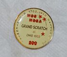 OHIO 1988 GRAND SCRATCH VFW VETERANS COOTIES MOCA 1" GOLDTONE METAL LAPEL PIN