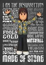 Inspired by Stone Roses Ian Brown Blank Card Greeting Birthday NOT 3D