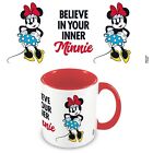Disney Myszka Minnie Kubek Fan Believe Design 325ml Ceramiczny uchwyt Towar B
