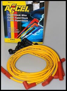  Accel 4047 8mm Spark Plug Wires Ford Chrysler Dodge Plymouth V-8 60% OFF # 4047