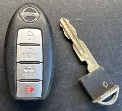 OEM NISSAN PATHFINDER MURANO LLAVE INTELIGENTE MANDO A DISTANCIA SIN LLAVE NECESITA LLAVE D4 Foto 1 de 4