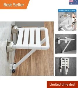 Compact Stainless Steel Shower Stool for Safe & Comfortable Bathing Experience - Picture 1 of 8