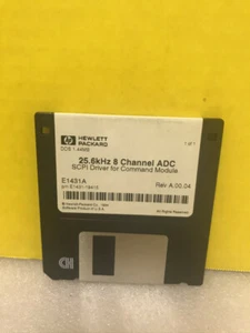 HP E1431-19415 8 Channel ADS SCPI Driver for Command Module Floppy Disk 1 of 1 - Picture 1 of 1