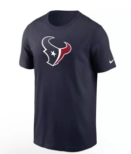 Nike Men's Large Houston Texans Logo Essential Short Sleeve T-shirt - Picture 1 of 6
