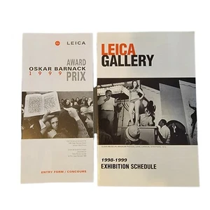 Leica Galerie 1998 - 1999 Ausstellungsplan Oskar Barnack Nennformular - Bild 1 von 2