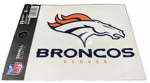 Denver Broncos Logo Static Cling Sticker NEW!! Window or Car! NFL - Picture 1 of 1