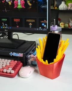 Quick Snack Chips Fries Phone Holder - Picture 1 of 9