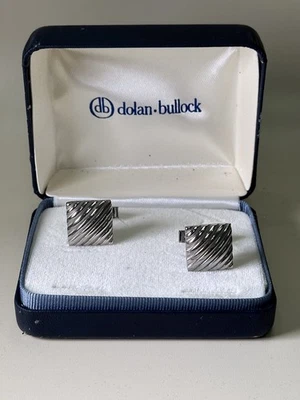 Gemelos Dolan Bullock de acero inoxidable con caja original Foto 1 de 3