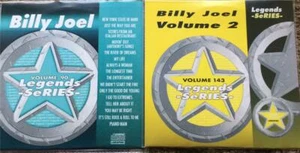 2 CDG KARAOKE LEGENDS DISCS BILLY JOEL GREATEST HITS VOL 1 & 2 CD+G 1980'S SONGS - Picture 1 of 2
