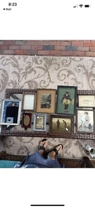 huge lot of 9 vintage photo frames - Picture 1 of 12