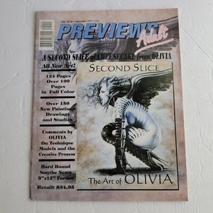 Previews Adult Sept 1997 Issue 9 (1997, Diamond Comics) THE ART OF OLIVIA - Picture 1 of 5