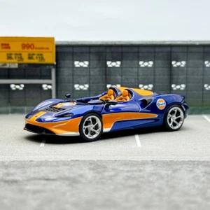 LCD 1/64 Scale McLaren Elva Gulf Diecast car Model Toy Collection Gift NIB - Picture 1 of 6