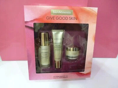 BareMinerals Give Good Skin Mini SkinLongevity трио комплект новый в коробке стоимость 83 долл. США - Изображение 1 из 2