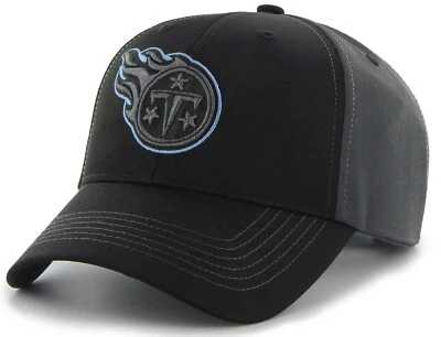 Gorra ajustable para hombre Tennessee Titans NFL favorita de los fanáticos Blackball negra tonal Foto 1 de 2