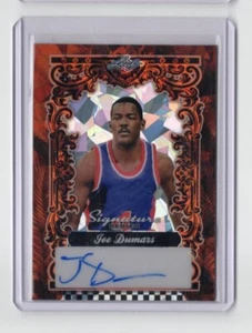 Serie Leaf Signature 2025 Joe Dumars cristal naranja autógrafo automático verdadero 1/1 - Imagen 1 de 1
