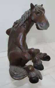 Elmer Pferd Weidefreunde Montana Silberschmiede liegende Figur nummeriert Ruhestand - Bild 1 von 7