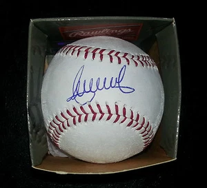 ARISMENDY ALCANTARA "CHICAGO CUBS" SIGNIERT MLB BASEBALL * COA * PROOF 1 - Bild 1 von 2