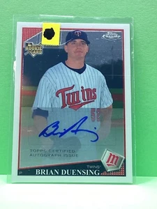 Brian Duensing 2009 Topps chrome auto autograph rookie card - Picture 1 of 1