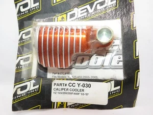 NOS Yamaha YZ125 250 YZ250F YZ450F 2003-2007 Devol Brake Caliper Cooler CC Y-030 - Picture 1 of 3