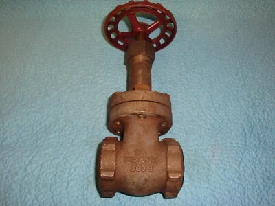 Crane Gate Valve 1-1/2'' 300S 1000WOG Cat. No. 622-E - Image 1 of 4
