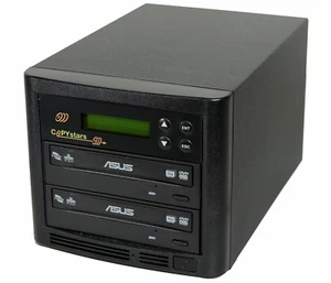 1-1 Copystars CD DVD Copier Sony/LG/Liteon 24X DVD-RW duplicator copier tower - Afbeelding 1 van 1
