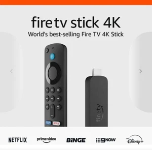 NEW Amazon Fire TV Stick 4K 2024 1080p Video Fast Dispatch LATEST Model AU Vers - Picture 1 of 4
