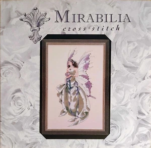 Mirabilia Cross Stitch Chart - July's Amethyst Fairy - 9.5"X18.5" New! - Picture 1 of 2