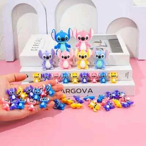 Disney Stitch large and small various sizes of figures set of 46 Japan "NEW" - Picture 1 of 6