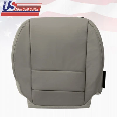 Cubierta de asiento de cuero de repuesto para parte inferior de pasajero Acura MDX 2007-2012 GRIS Foto 1 de 4