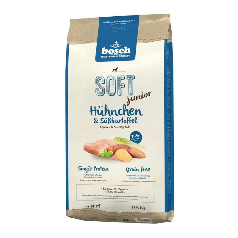 Bosch HPC Soft Junior Hühnchen & Süßkart. | 12,5kg Hundefutter - Bild 1 von 1